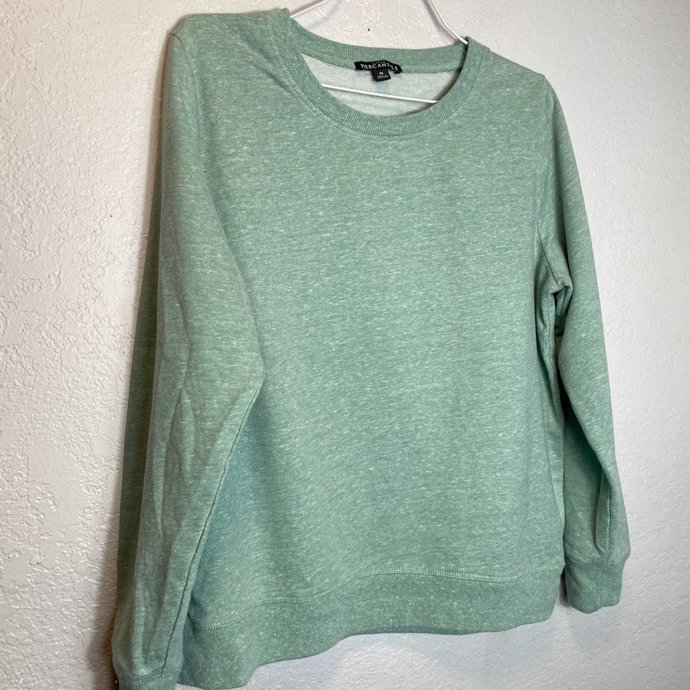 J.crew womens sweater mint green sz M